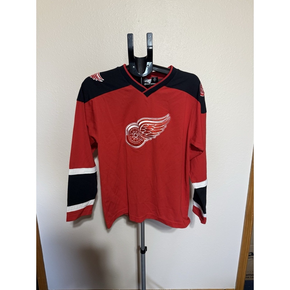 Detroit Red Wings Shanahan #14 Youth 18 Jersey Winnwell Goal NHL Red